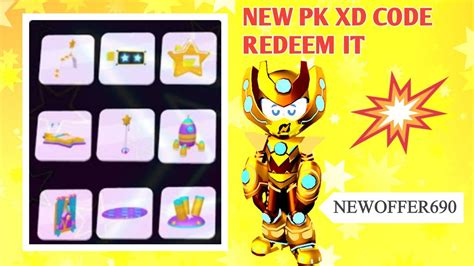 PK XD CREATOR CODE PK XD REDEEM CODE TODAY CODES PK XD 2023