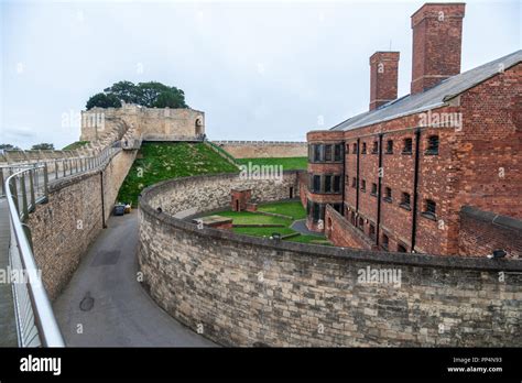 lincoln castle prison uk Stock Photo - Alamy