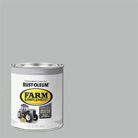 Rust Oleum Qt Farm Implement Gray Primer Pack The