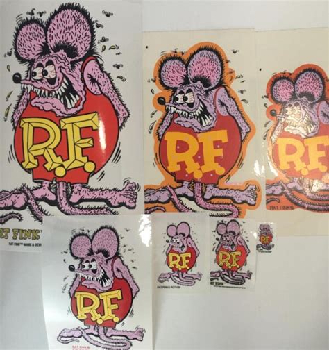 Rat Fink Decals Archives Ed Roth S Rat Fink