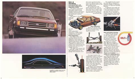 1984 Ford Tempo Brochure