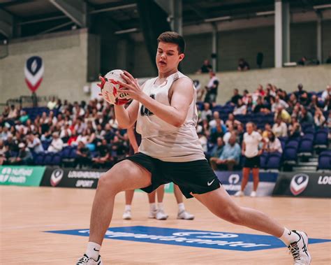 Player For Englands First Male Netball Team Becomes One Of Latest Make