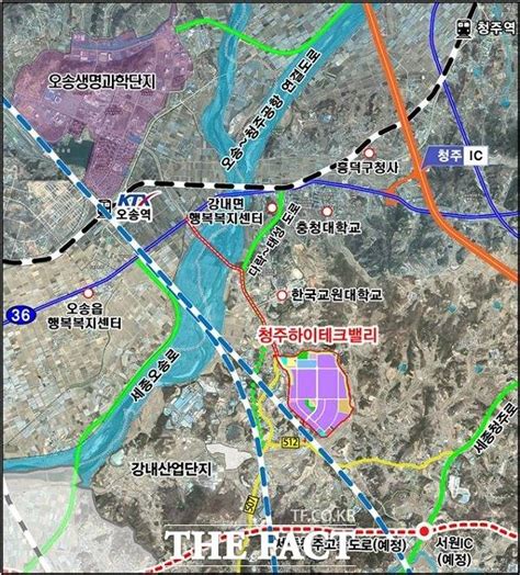 청주하이테크밸리산업단지 3월 착공 전국 기사 더팩트