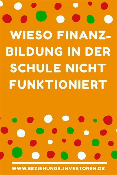 Finanzbildung In Der Schule Ist Eine Riesige Herausforderung Kann Es