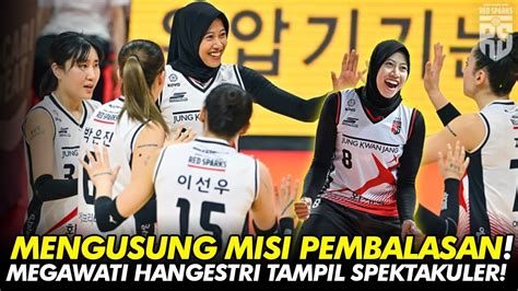 Caltex Seoul Kixx Vs Red Sparks Aksi Laga Ke Megawati Di Liga Korea