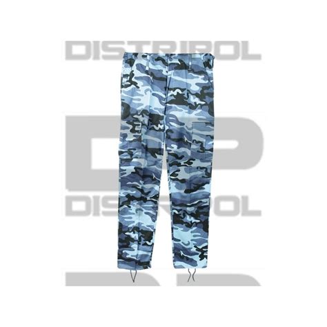 Pantalon Multibolsillos Camuflaje Distripol Material Profesional Y