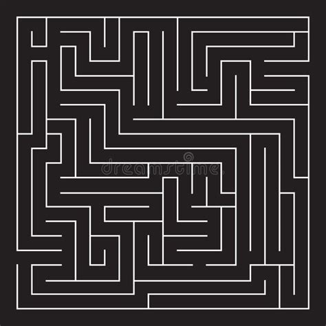 Labyrinth Maze Stock Illustration Illustration Of Labyrinth 135098674