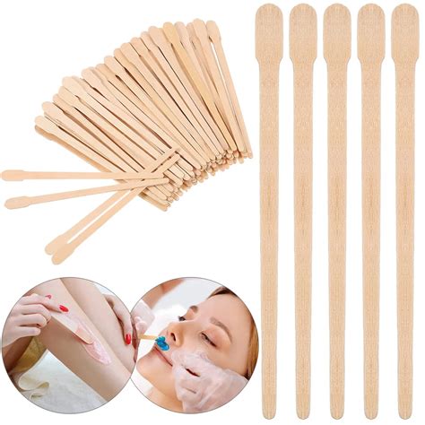 Spatule En Bois Pour Pilation Du Visage Et Des Sourcils Outil De Beaut