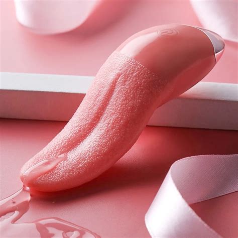 Realistic Adult Oral Sex Toy Vibrating Tongue For Women Masturbation Licking Tongue Vibrator