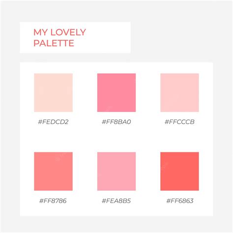 Palette De Pastels Nude Palette De Couleur Tendance Palette De Couleurs Chaleureuse Nuance De