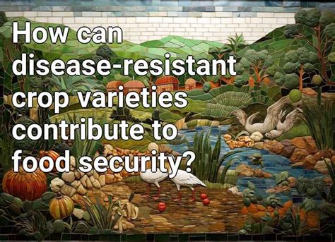 How Can Disease Resistant Crop Varieties Contribute To Food Security Agriculturegovcapital