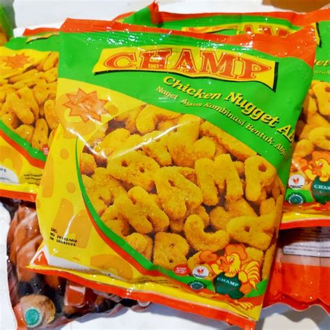 Jual Champ Nugget ABC Alfabeth 250gr Shopee Indonesia