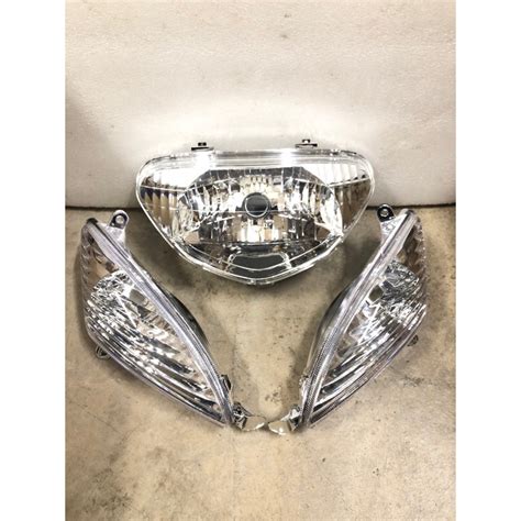 Headlamp Head Lamp Signal Assy Signal Depan Tinted Yamaha Ego First