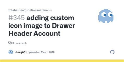 Adding Custom Icon Image To Drawer Header Account Issue 345