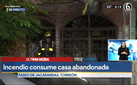 Incendio consume vivienda abandonada en colonia Jacarandas de Torreón