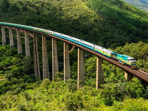 G Trem Que Faz Percurso Vit Ria Minas Ganha Vag Es Modernos