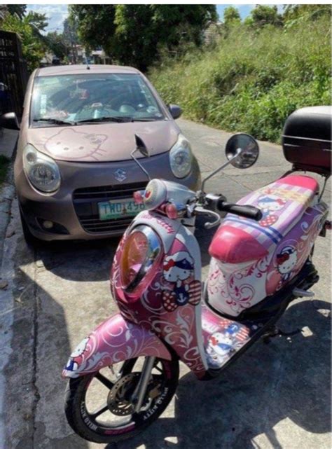 Honda Scoopy Pink Motorbikes Motorbikes For Sale On Carousell