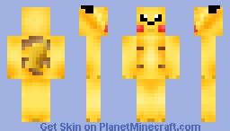 Pikachu Minecraft Skin