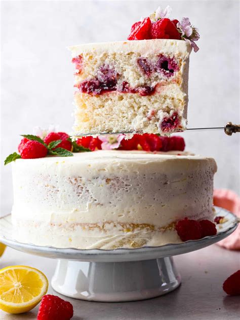 Lemon Raspberry Cake