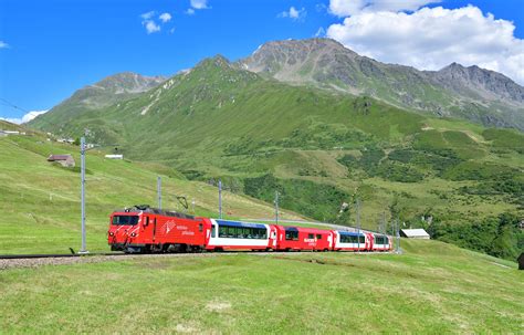 HGe 4 4 II 106 Nätschen Mit einem Glacierexpress war H Flickr