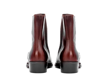 Bota Chelsea Masculina Cano Alto Couro Whisky Barcelona Design