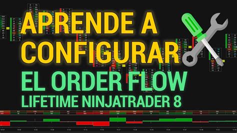 Order Flow NinjaTrader 8 TUTORIAL DE CONFIGURACIÓN YouTube