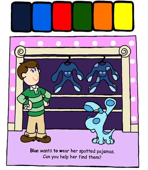 Blues Clues Pajama Party With Blue Page 2 By Alexanderbex On Deviantart