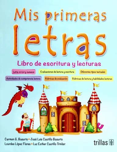 Mis Primeras Letras Libro De Escritura Y Lectura Trillas Meses Sin