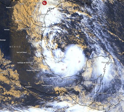 Se Forma Tormenta Tropical Alberto En El Golfo De M Xico