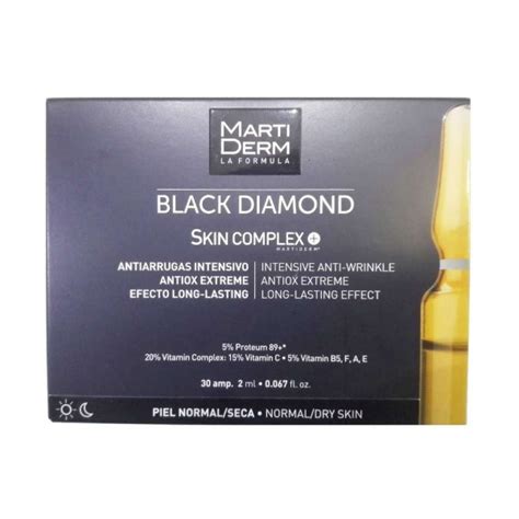 MARTIDERM BLACK DIAMOND SKIN COMPLEX 30 AMPOULES FARMACIA INTERNACIONAL