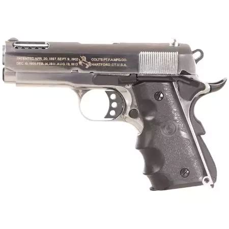 Pistolet Colt 1911 Defender Gaz GBB Cybergun Silver 180142