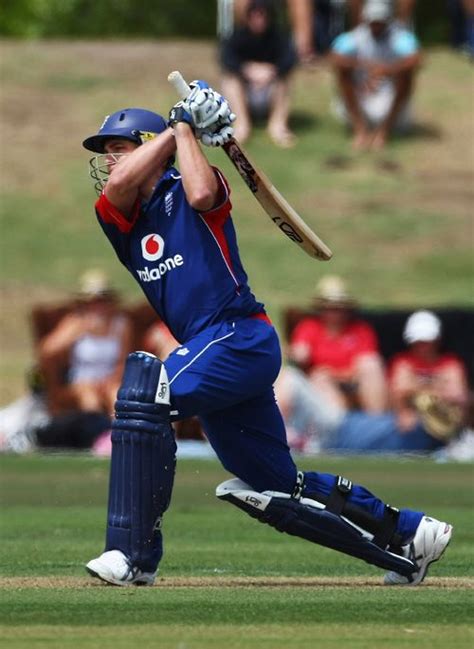 Luke Wright Powers The Ball Down The Ground During His Unbeaten 42 Off