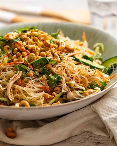 Glass Noodle Salad With Lime Cashew Crumble Tasty Made Simple