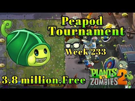 Plants Vs Zombies 2 Arena Bettlez Zoybean Pod Tornament 3 8m Week 233