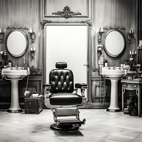 Premium Photo Wallpaper Of Vintage Barber Shop Vintage Barber Shop