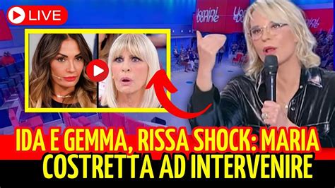 Adesso Basta Ida E Gemma Aggressione Shock In Puntata Di Uomini E