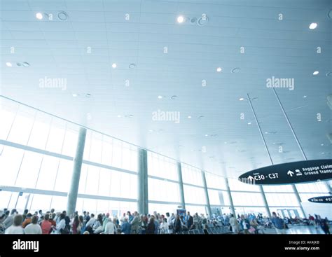Airport Departure Gates Stock Photo Alamy