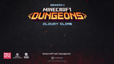 Minecraft Dungeons Official Cloudy Climb Adventure Pass Trailer