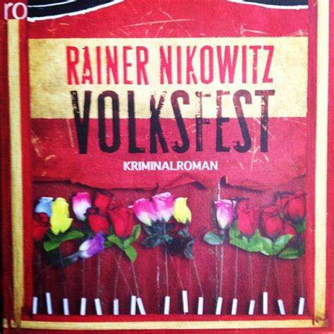 Rainer Nikowitz Volksfest Blücher der Buchblog