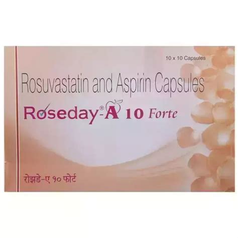 Roseday A 10 Forte Capsule Uses Price Dosage Side Effects