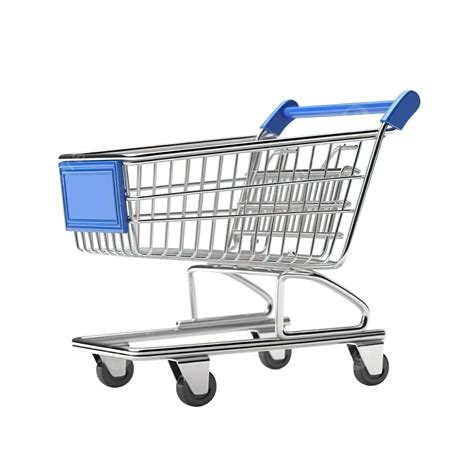 3d Search Bar Blank With Shopping Carts Or Basket Isolated 3d Search