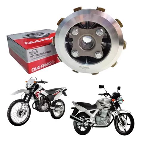 Kit Embreagem Completa Cbx 250 Twister Xr 250 Tornado 01 Frete grátis