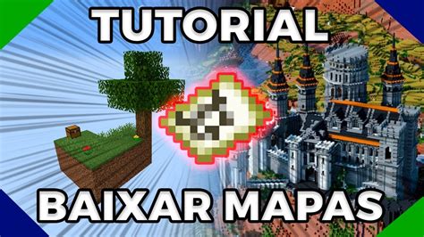 Como Baixar E Instalar Mapas No Minecraft Em Tutorial Youtube