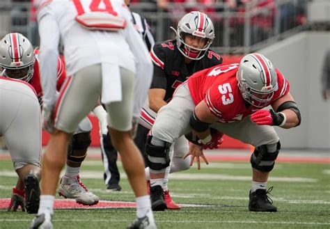 Ohio State Football Luke Wypler Ready To Lead O Line