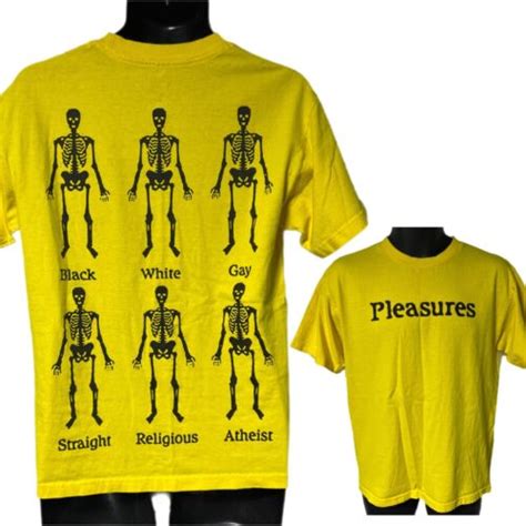 Pleasures Now Bone Skeleton T Shirt Medium Ebay