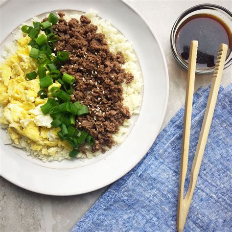 Beef Soboro Bowls