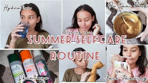 Realistic Summer Self Care Routine ☀️🎀 Self Pamper Routine Summer