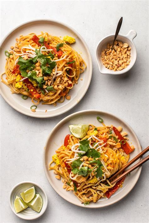 Easy Vegan Pad Thai In 30 Minutes From My Bowl