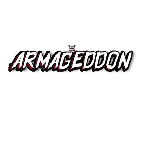 Wwe Armageddon Custom Logo By Creepsyoutube On Deviantart