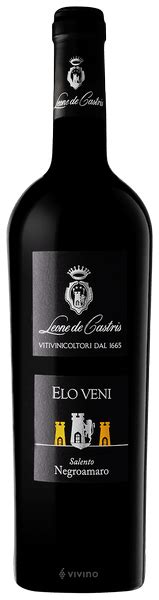 2020 Leone De Castris Eloveni Salento Negroamaro Vivino